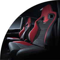 オプションの専用チューニングRECARO製スポーツシート。