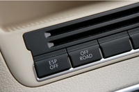 トラック＆フィールドはHDAやスロットル特性、EDS等の設定をオフロード向きに切り替えるスイッチを標準装備。