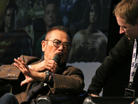 千葉真一氏。「フランスの人たちとフランスの映画を撮りたい」と夢を語った。