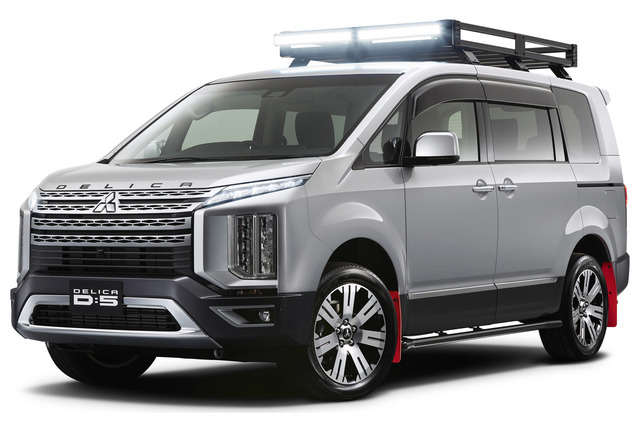 東京オートサロン2019】三菱は「デリカD：5」やカスタマイズモデルを