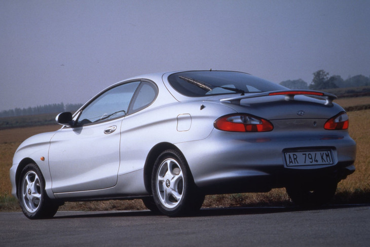 初代「ヒュンダイ・クーペ」（1996-2002年）。