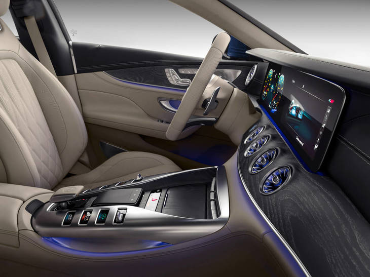 メルセデスAMG GT63 S 4MATIC＋ 4ドアクーペ（インテリア）