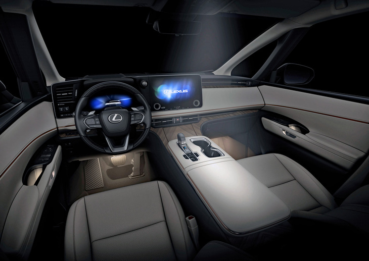レクサスLM（インストゥルメントパネルまわり）