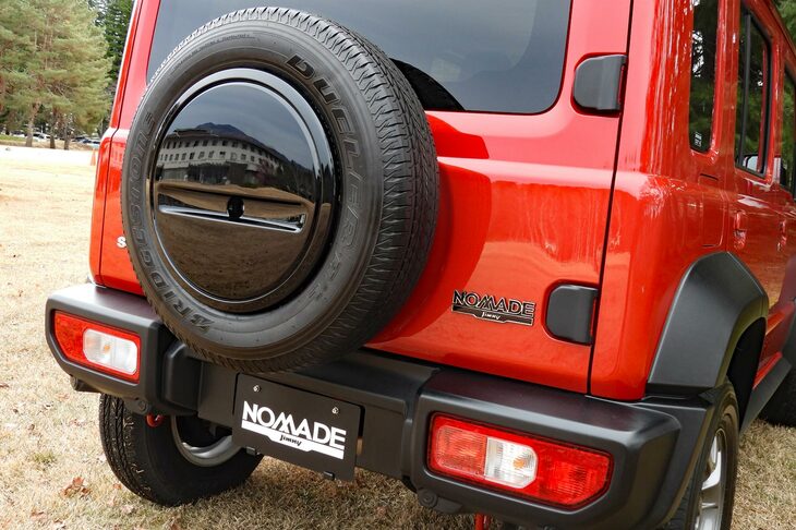 スズキ・ジムニー ノマド（リアまわり）