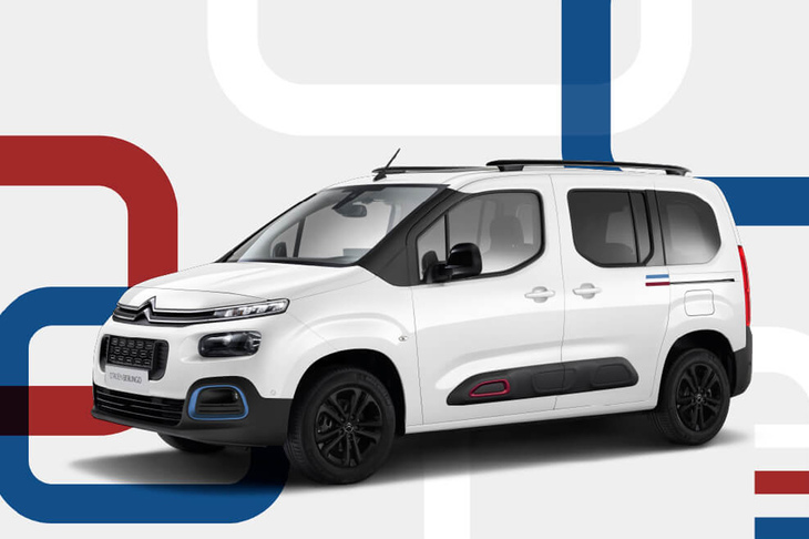 フランスにゆかりのある3つのカラーテーマでカスタマイズされた特別仕様車「シトロエン・ベルランゴ トリコ」。