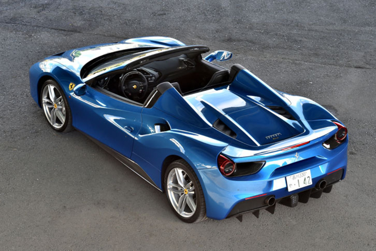 フェラーリ488スパイダー（MR/7AT）【試乗記】 最も魅力的な跳ね馬 - webCG