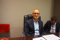 独メルセデス・ベンツ・カーズで「Cクラス」のチーフエンジニアを務めるクリスティアン・フリュー氏。