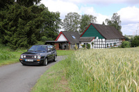 続いては2代目「ゴルフGTI」をドライブ。触媒コンバーターが追加された仕様のため、スポーティーというには物足りない印象だった。