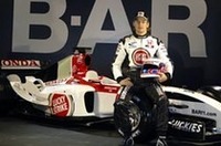 ジャック・ヴィルヌーヴが去ったBARホンダで牽引役を務めるジェンソン・バトン。