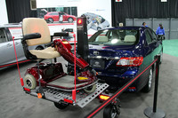 トヨタ・モビリティが扱う電動車両用トレーラー。