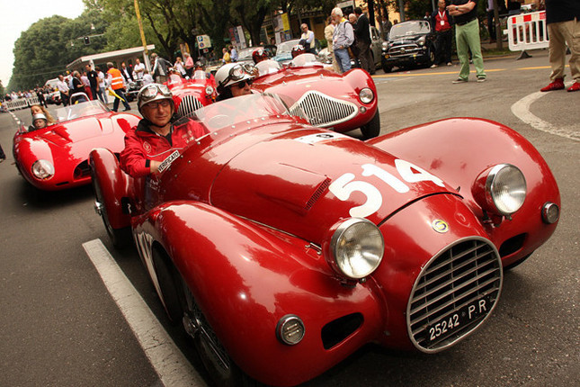 モデナの「メモリアル・スタンゲリーニ」にやってきた往年のモデルたち。