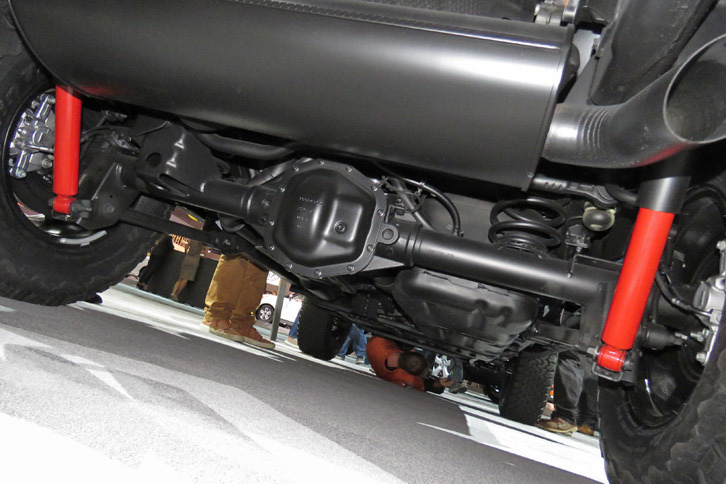 ジープ・ラングラー アンリミテッド ルビコン（リア足まわり）