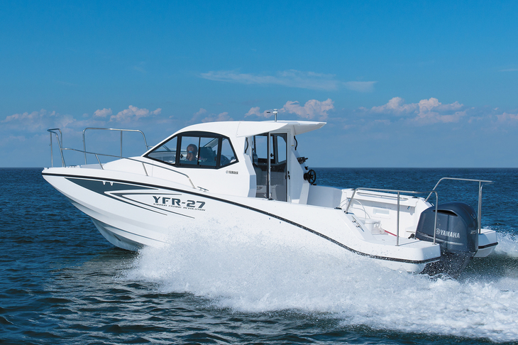 ヤマハのマリン事業は、1960年に初めて船外機を量産したのが発端。以後、半世紀以上の歴史を誇る。