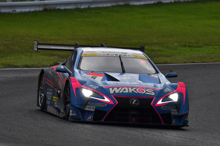 予選8位から3位表彰台を手にしたNo.6 WAKO'S 4CR LC500。