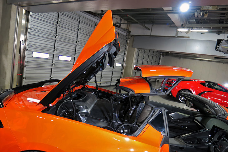 シボレー・コルベット  コンバーチブル 日本仕様プロトタイプ（リトラクタブルハードトップ）