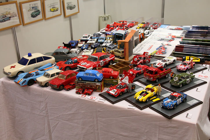 溝呂木陽 sportscar graphicのブースの様子。