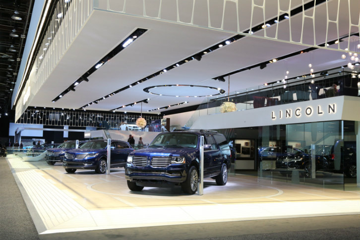 リンカーンブースの様子。