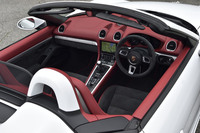 ポルシェ718スパイダー（MR/6MT）【試乗記】の画像