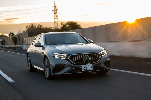 メルセデスAMG E53ハイブリッド4MATIC＋（4WD/9AT）【試乗記 