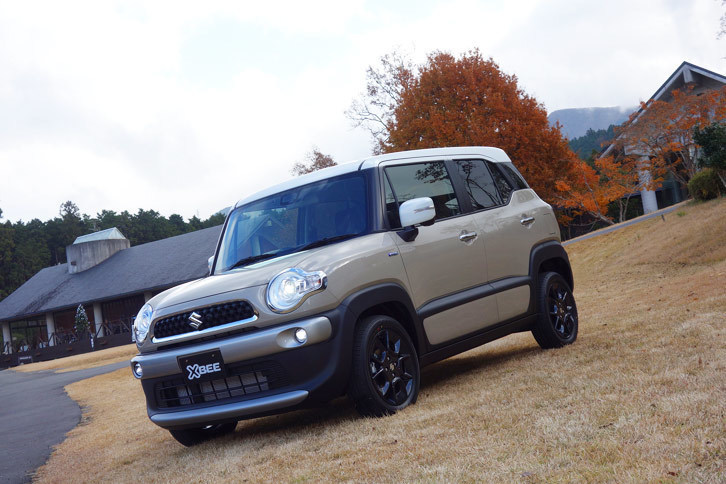 スズキの新型クロスオーバーSUV「クロスビー」。発売時のニュース記事も人気を集めた。