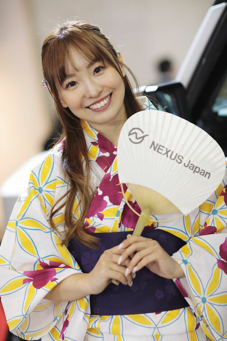 NEXUS Japanブースの日向のんさん