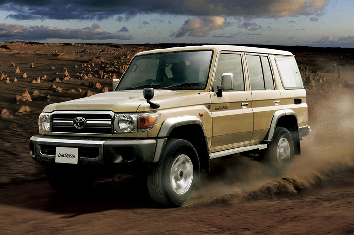 デビュー30周年を記念して2014年に日本で再販された「ランドクルーザー“70”シリーズ」。2015年6月30日生産分までの期間限定だった。