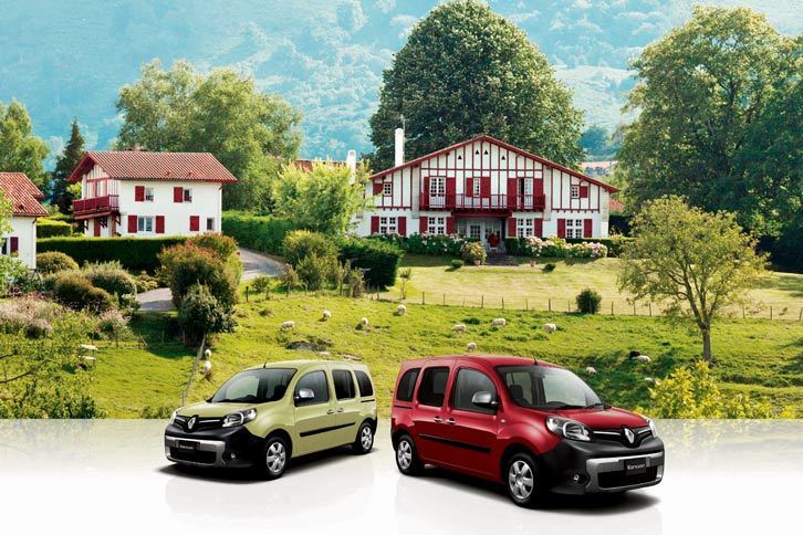 バスク地方をイメージした緑と赤を設定。