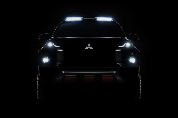 バンコク国際モーターショーでお披露目される「三菱トライトン」のスペシャルモデル。