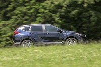 「CR-V」のテスト車もラインナップでの最高価格グレードとなる「ハイブリッドEX・マスターピース」。オプションを含めた価格は449万6040円。