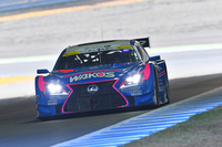 No.6 WAKO'S 4CR RC F（大嶋和也／アンドレア・カルダレッリ）。予選3位からのスタートで、2位表彰台を手にした。