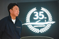 「最高にきれいですし、エレガントだし、できれば大人の方に乗ってもらいたい」と語った、マツダ 商品開発本部主査の齋藤茂樹氏。