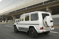「AMG G63」の動力性能は0-100km/h加速が5.4秒で最高速は210km/h。