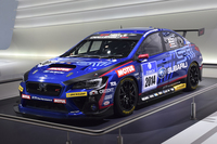 「スバルWRX STI」のニュルブルクリンク24時間耐久レース参戦車両。
    
