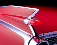 1959年キャデラックは、リトル・トニーの脇役としてたびたび登場した（写真は、同年の「エルドラード」）。