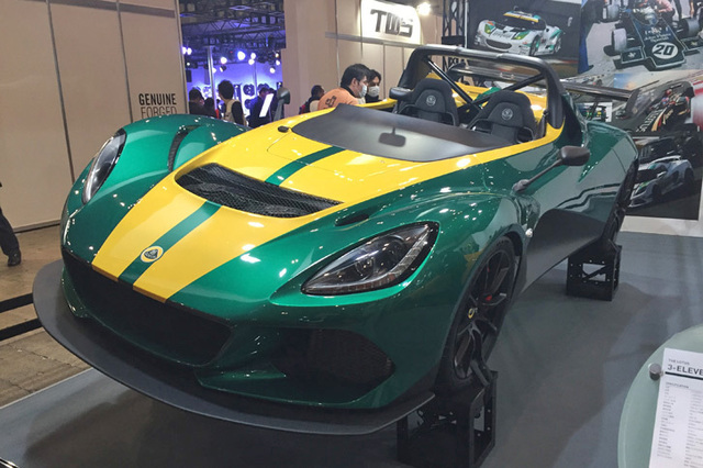 東京オートサロン2017】エルシーアイ、「ロータス3イレブン」など3台を