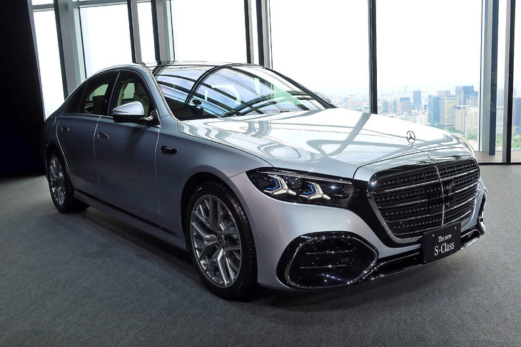 「S450d 4MATIC」（写真）には、3リッター直6ディーゼルターボエンジンが搭載される。