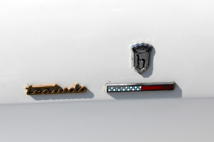 サイドフェンダーのバッジ。