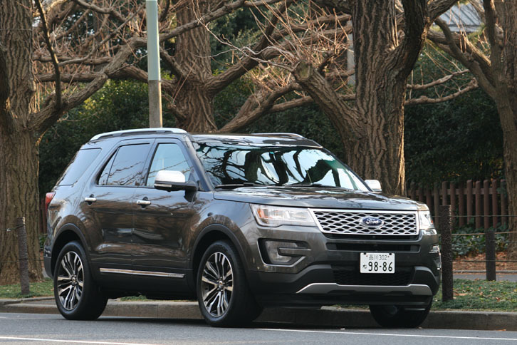 「エクスプローラー」史上最も高性能なプレミアムモデルとうたわれる「エクスプローラー タイタニアム」。2016年3月5日に発売の予定。