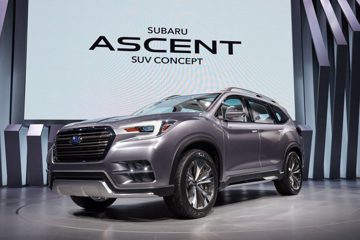 「スバル・アセントSUVコンセプト」