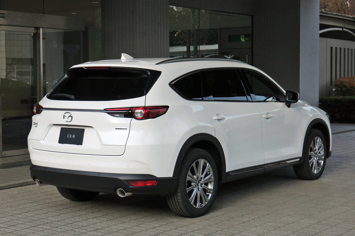 マツダCX-8 XDエクスクルーシブモード（エクステリア）