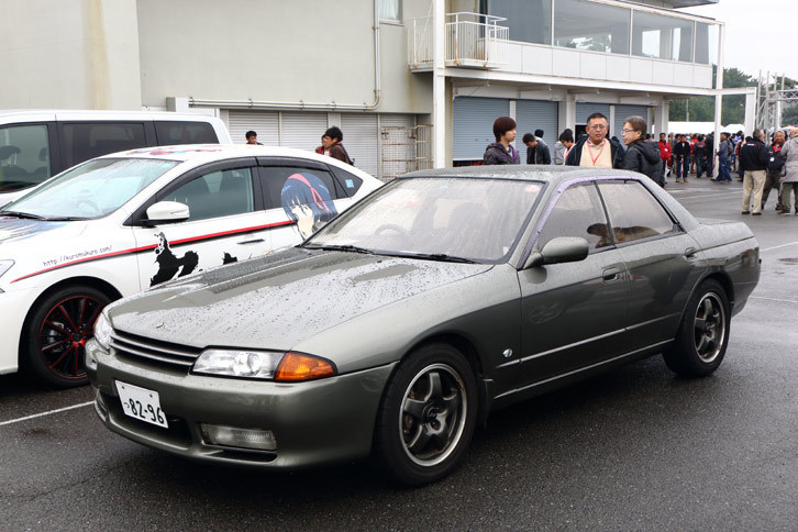 「スカイライン　オーテックバージョン」。R32スカイラインをベースに、オーテックが専用に組み上げたチューンドRB26DEエンジンを搭載したコンプリートカーだ。