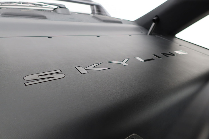 日産R32EV（キャビン後方／駆動用バッテリー搭載スペースのリッド）