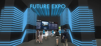 「フューチャーエキスポ」には自動車関連企業以外も協力しており、近未来の日本における生活を体感できる。