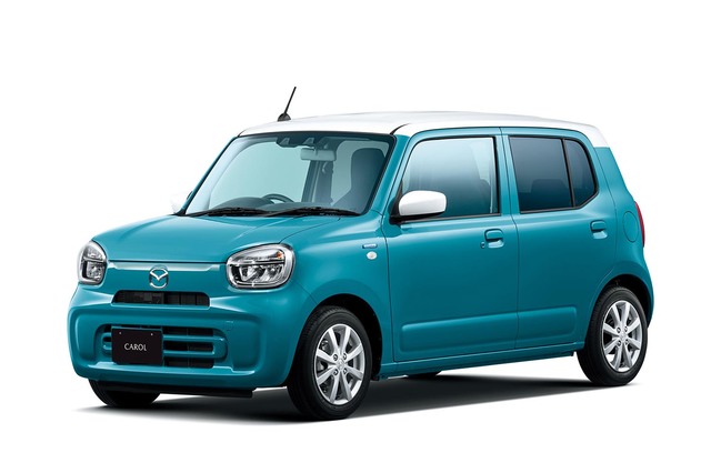 マツダが軽乗用車「キャロル」の新型を発表 2022年1月中旬発売
