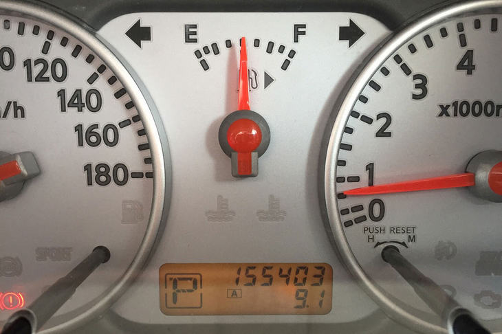 走行距離は15万km超え！