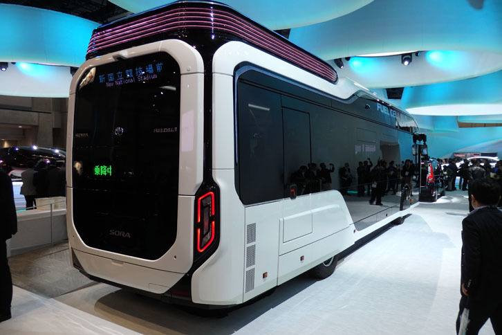 トヨタSORA（燃料電池バス）