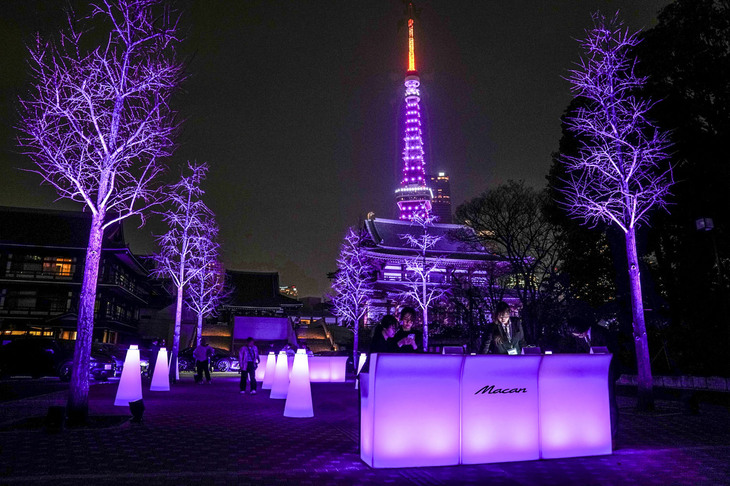 新型「マカン」ローンチイベントの様子。