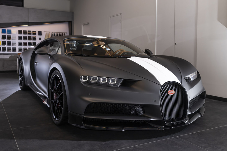 ブガッティ・シロン スポーツ“レ・レジェンド・デュ・シエル”（エクステリア）