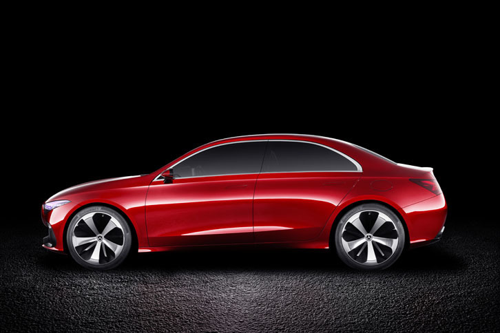 メルセデス・ベンツ・コンセプトAセダン（エクステリア）