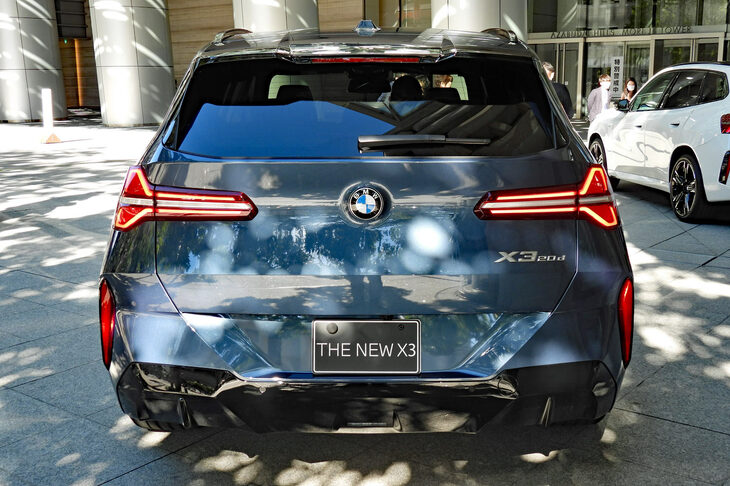 BMW X3 20d xDrive Mスポーツ（リア）